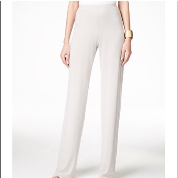 Alfani Pants - Alfani Women's Wide Leg Pants NWT- Cream/Clay